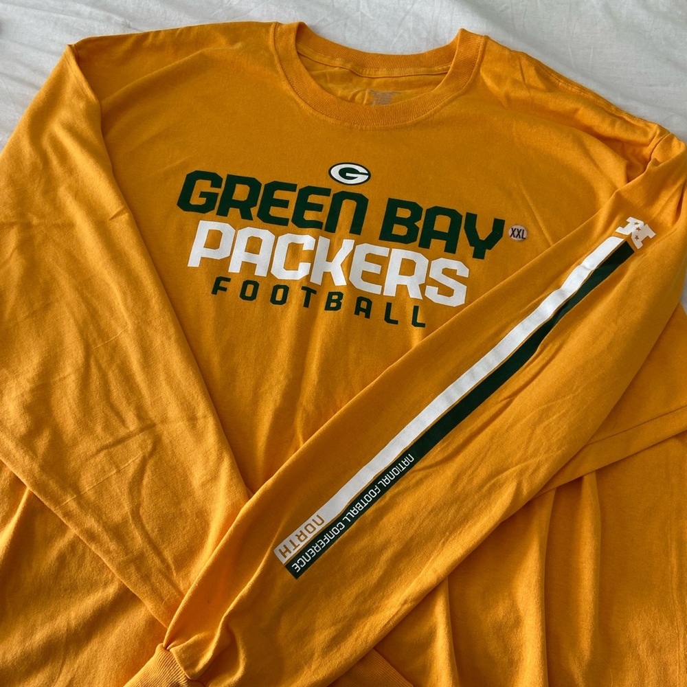 New! Green Bay Packers long sleeve mens
